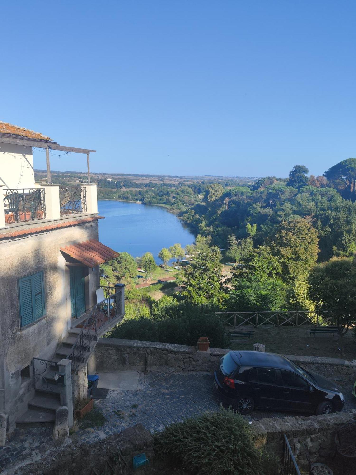 Apartmán Chalet Romantico Sul Lago Anguillara Sabazia Exteriér fotografie